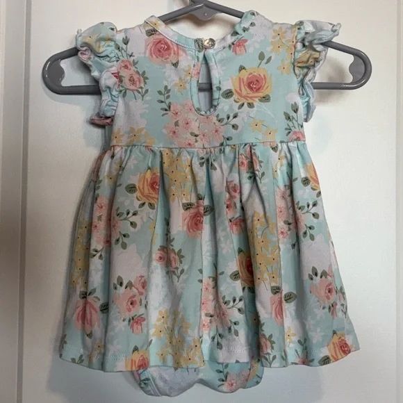 Little Me Bamboo and Organic Cotton Floral Baby Dress - Picture 4 of 6